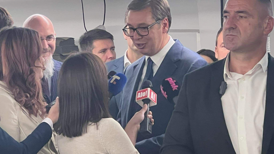 Aleksandar Vučić u Leskovcu