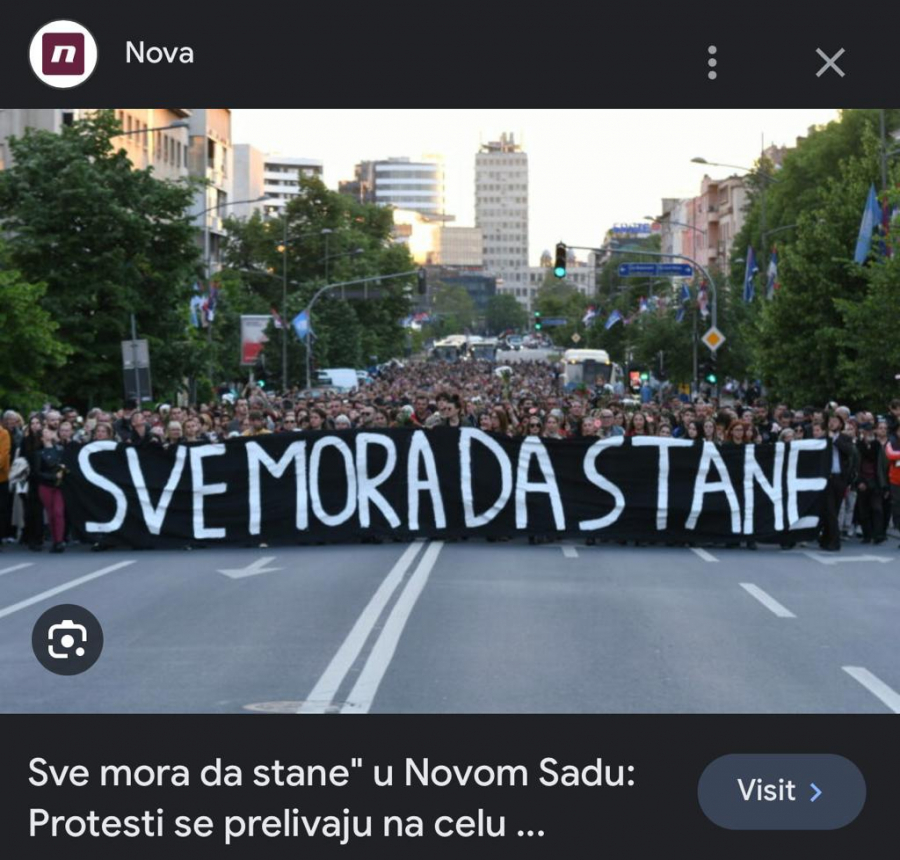 Sve mora da stane