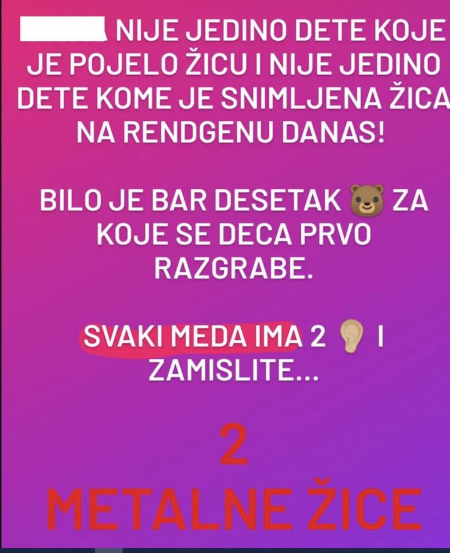 Deca pojela žicu u  kolačima