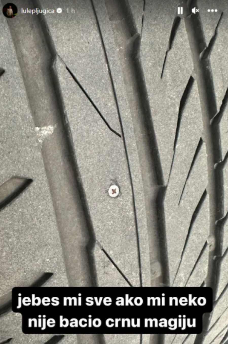 Pljugica se požalio javno