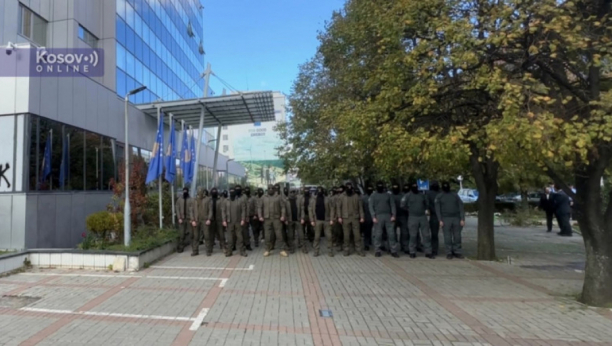 Protest specijalaca Kosovske policije u Prištini