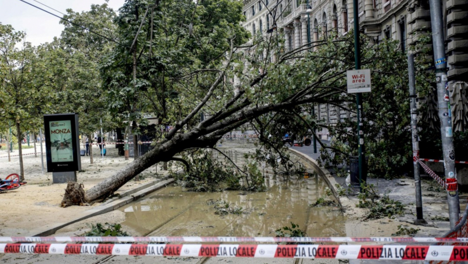 Posledice oluje u Italiji