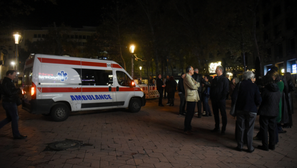 Hitna pomoć ispred MTS Dvorane