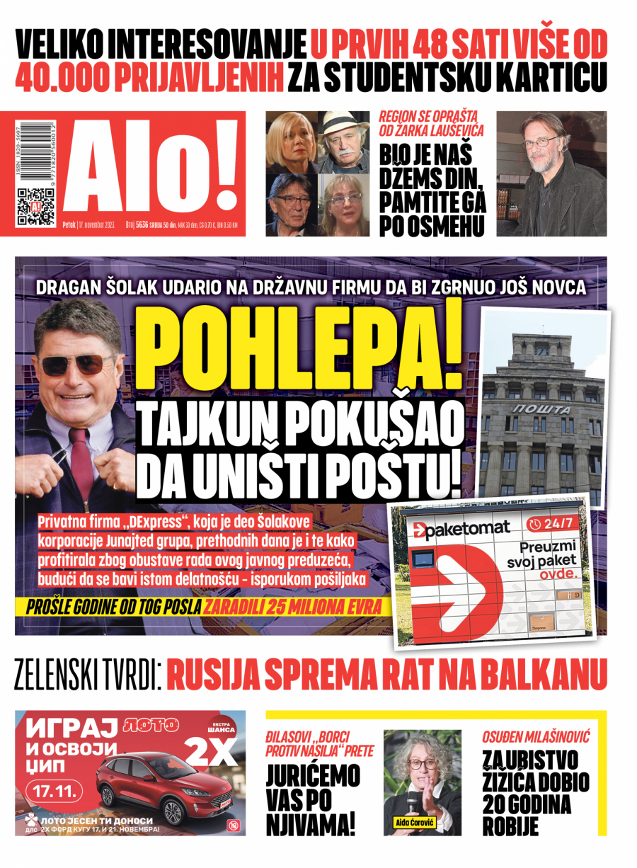 Alo! naslovna