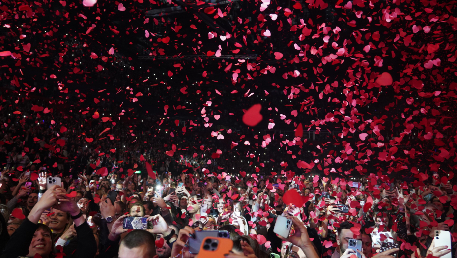 Sinoćnji koncert Dina Merlina u Beogradu