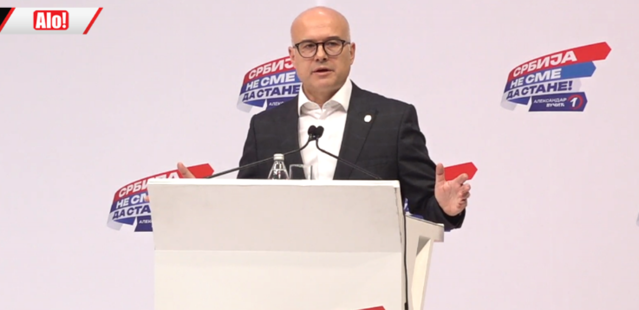 Lista „Aleksandar Vučić - Srbija ne sme da stane“ - Predizborni skup u Kraljevu