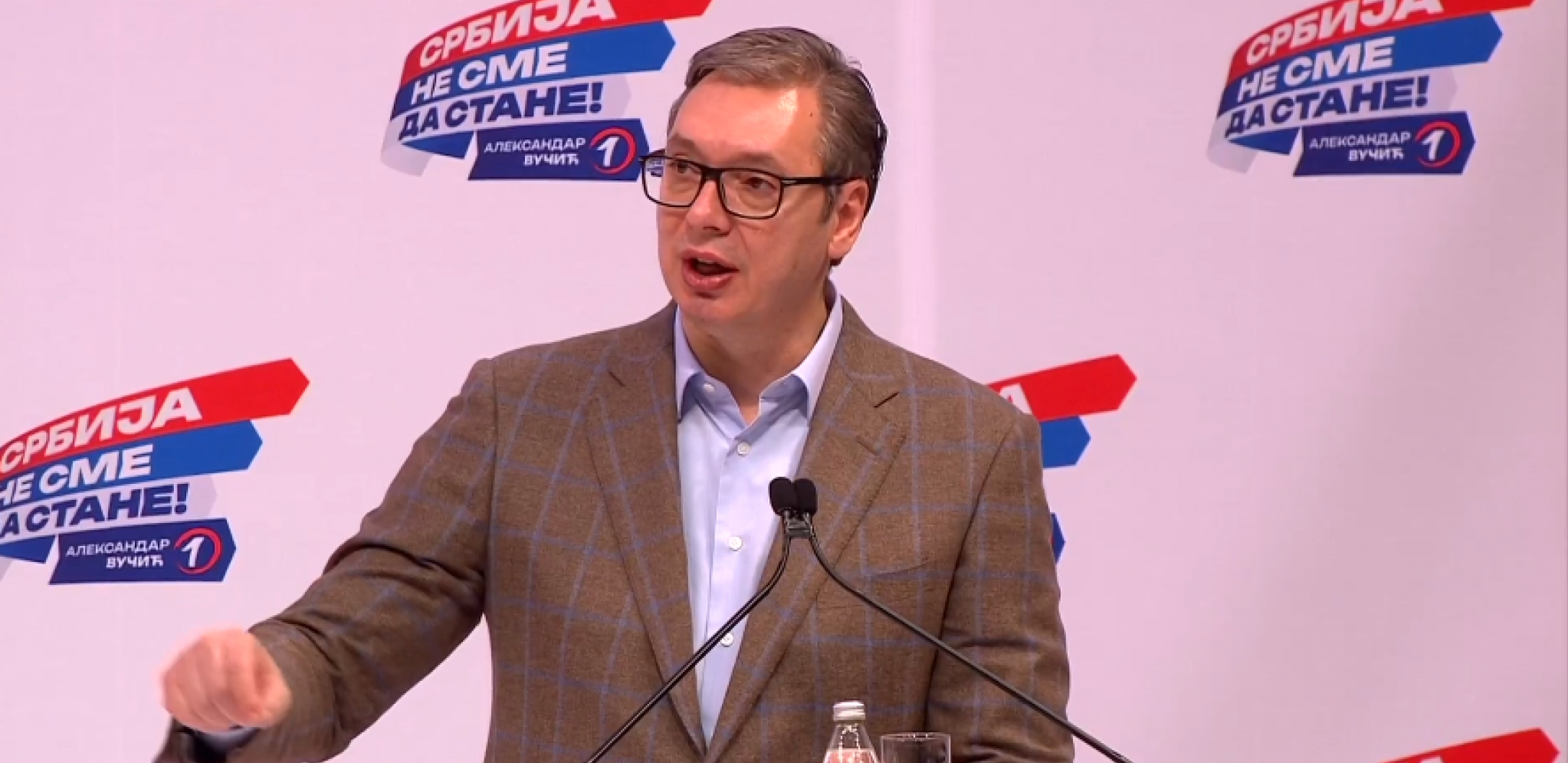Lista „Aleksandar Vučić - Srbija ne sme da stane“ - Predizborni skup u Kraljevu