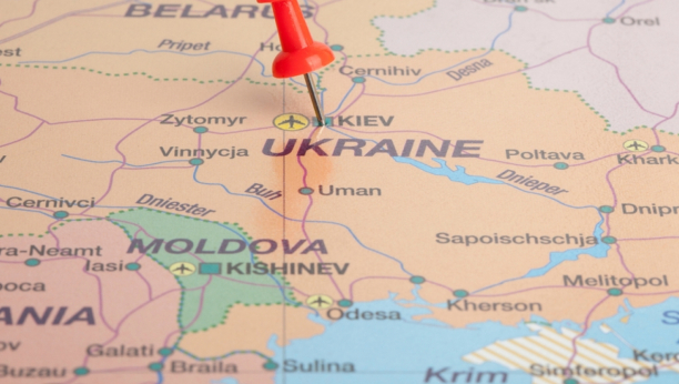 mapa ukrajine