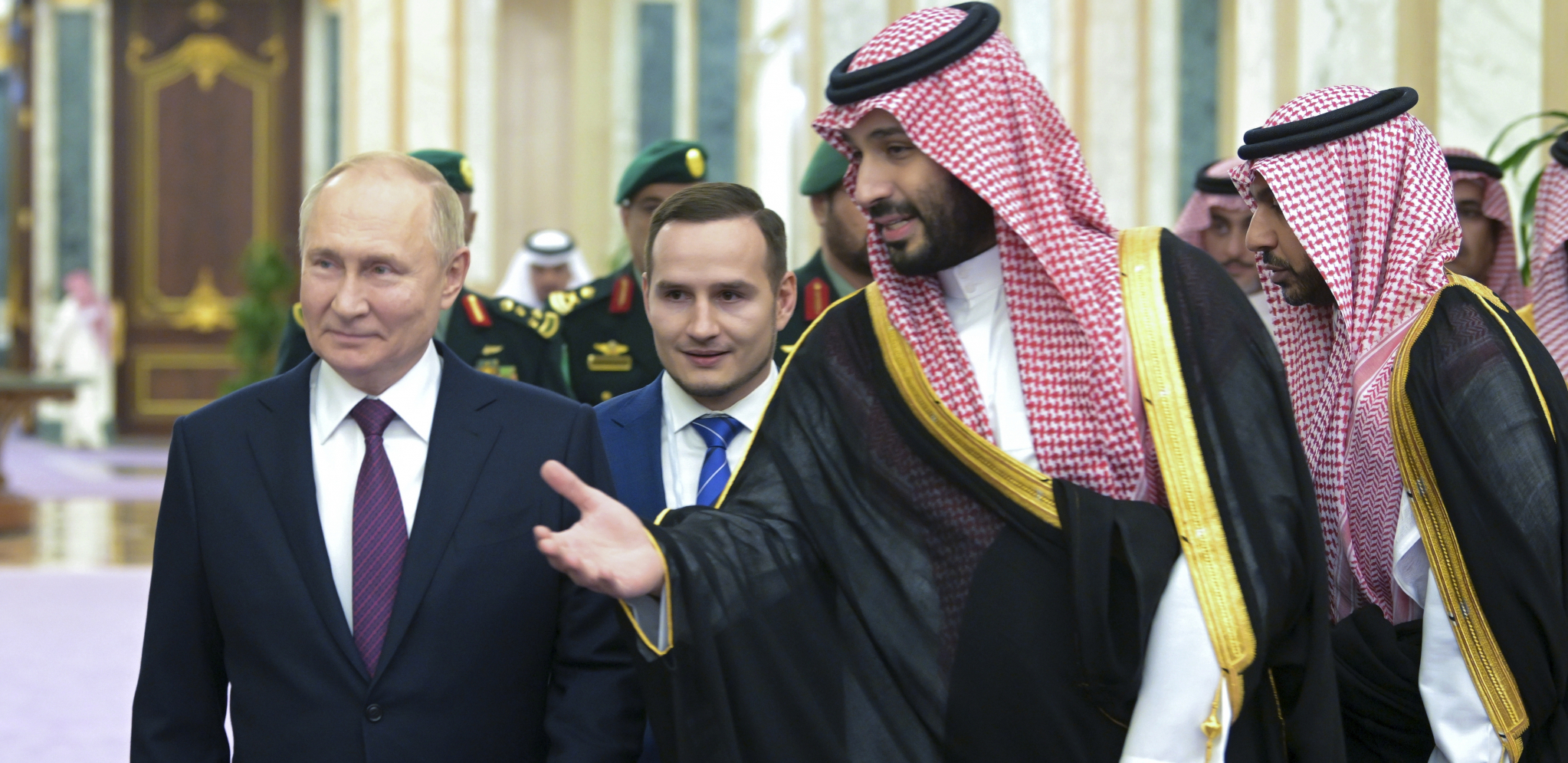 Bin Salman i Vladimir Putin