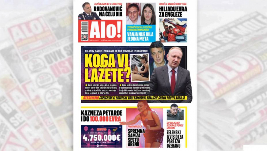 Alo! naslovna