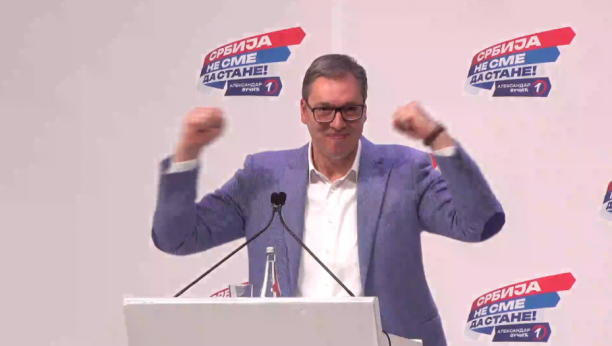 Predizborni skup liste „Aleksandar Vučić - Srbija ne sme da stane“ u Vranju
