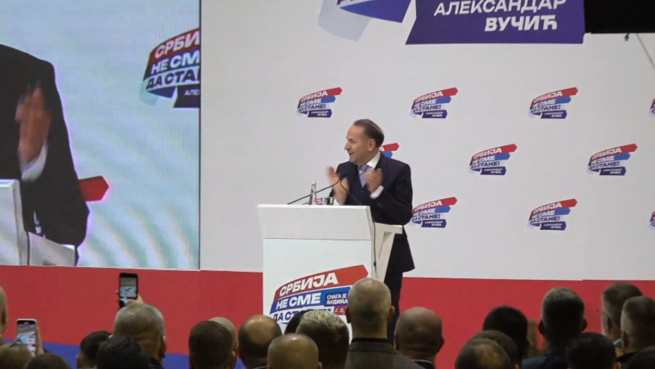 Aleksandar Vučić Srbija ne sme da stane