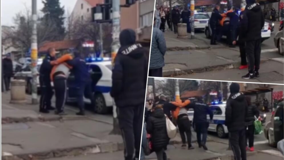 Hapšenje na Dušanovcu
