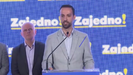 Poslanik Socijaldemokrata Nikola Zirojević nije baš dobro prihvatio fotografiju gde se vidi da je bivša predsednica Vrhovnog suda Vesna Medenica boravila na skupu u Gornjem Lipovu.