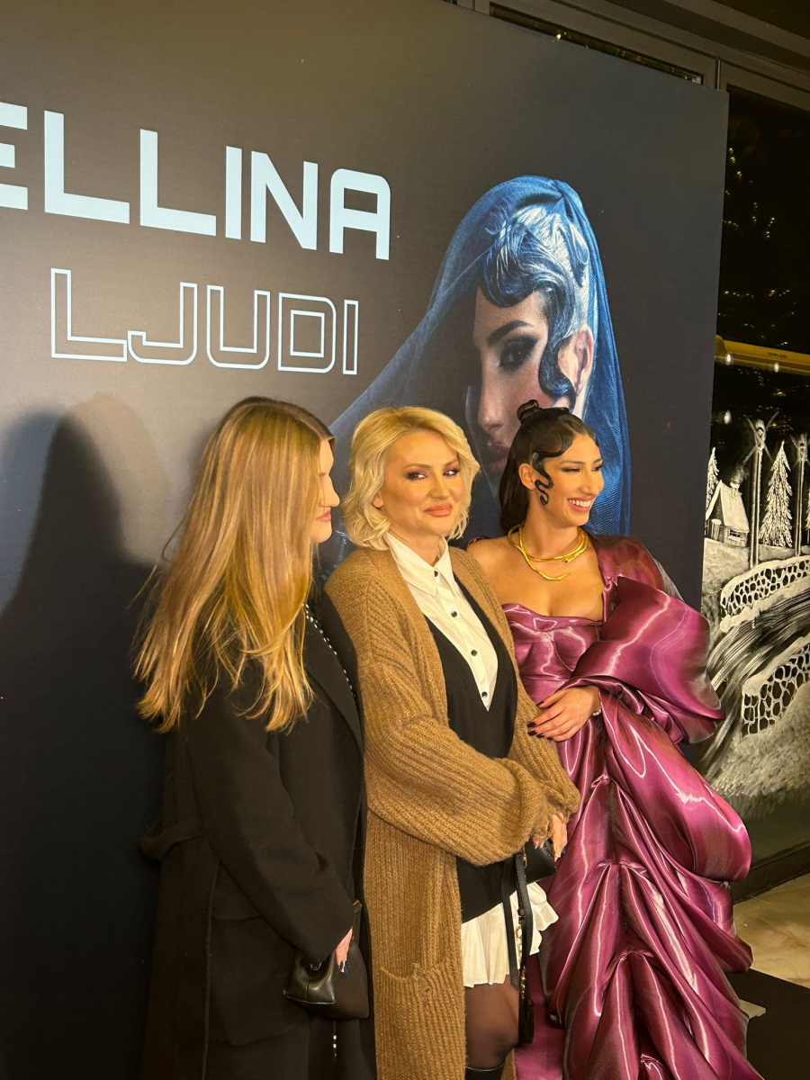 Goca Tržan sa ćerkom