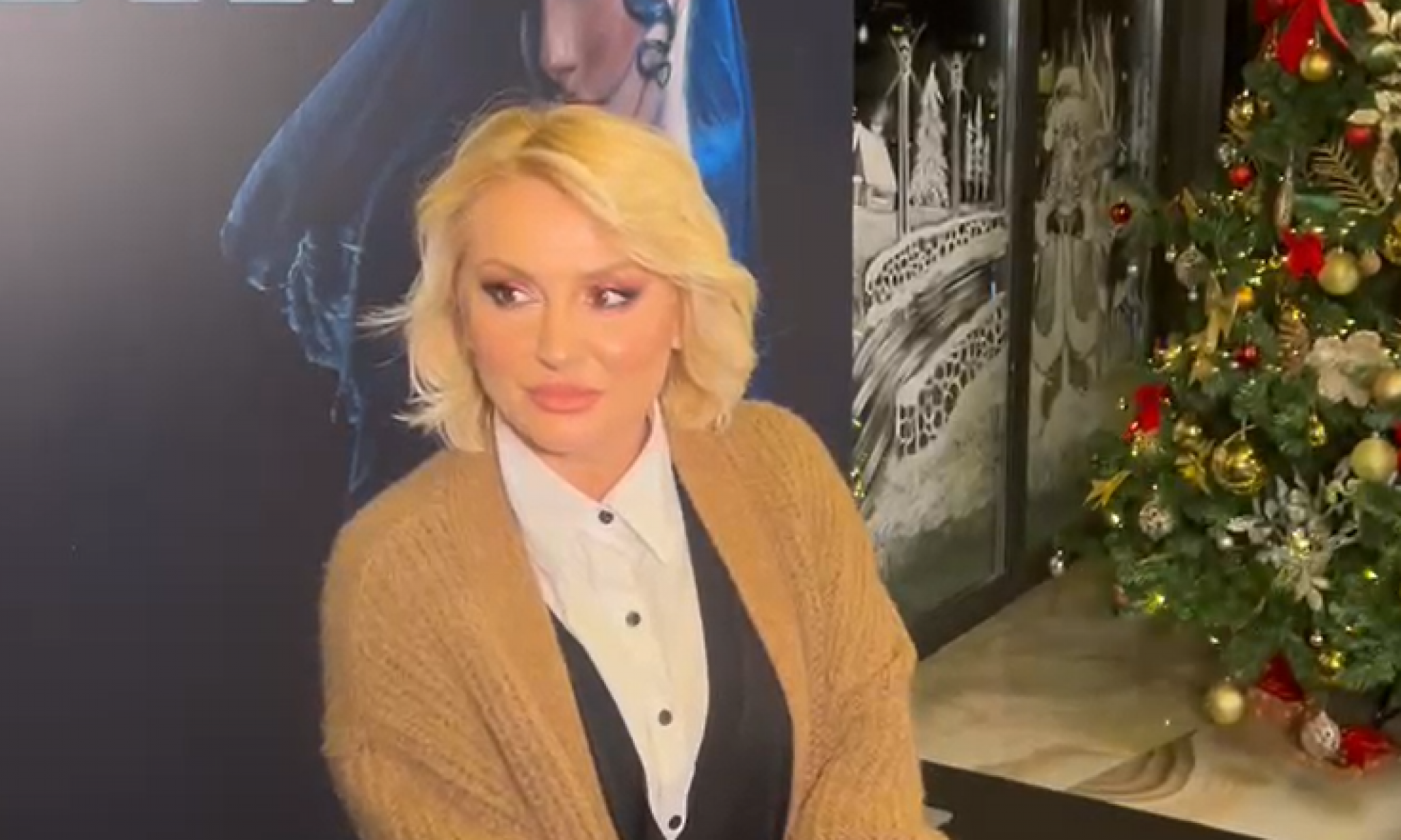 Goca Tržan sa ćerkom