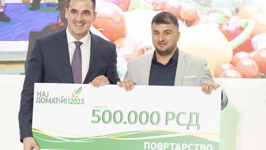 najdomaćinu Dunav uručio priznanje