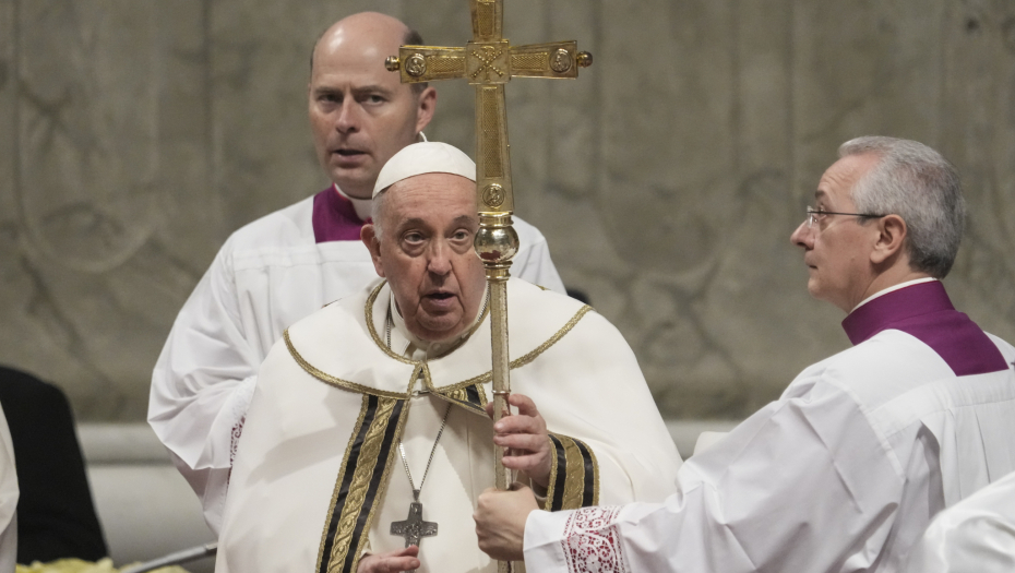 Papa Franja u Božićnoj misi