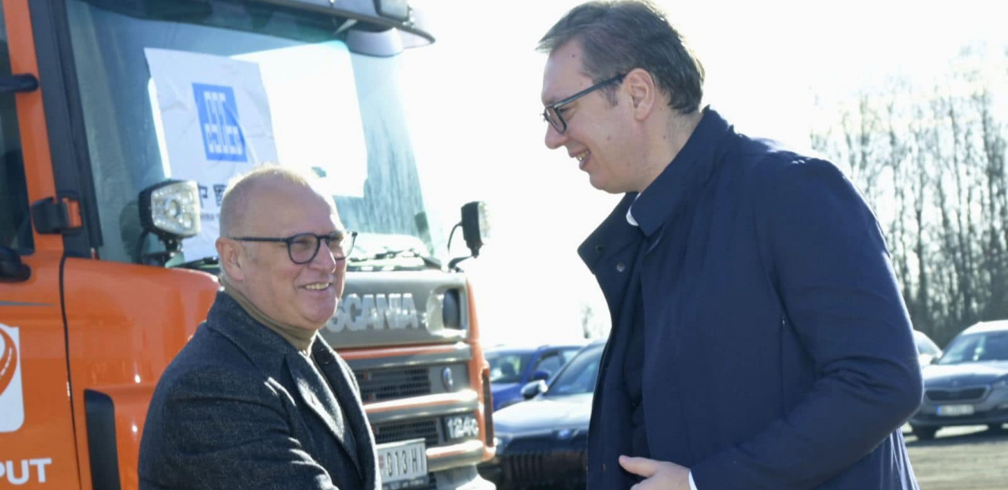 Goran Vesić i Aleksandar Vučić