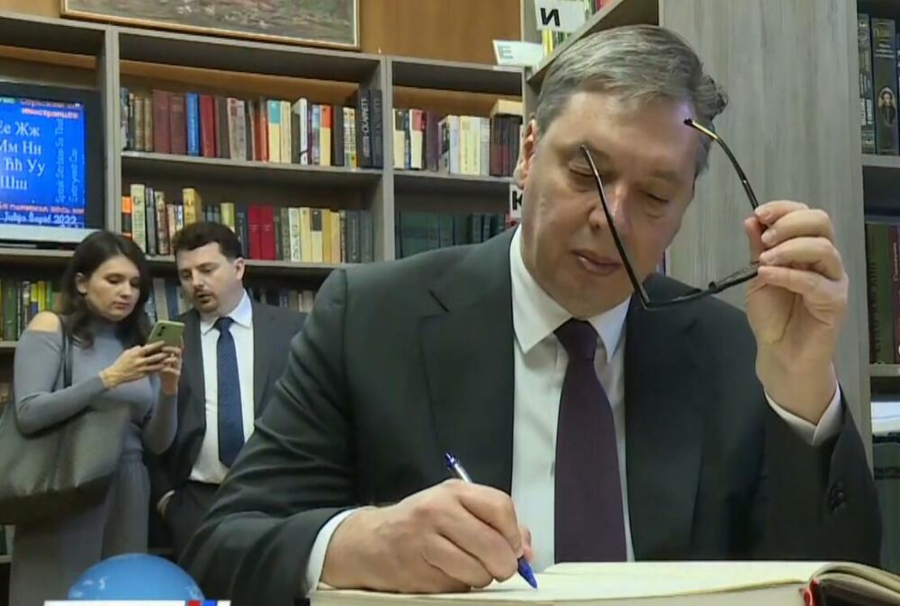 Aleksandar Vučić u Ruskom domu