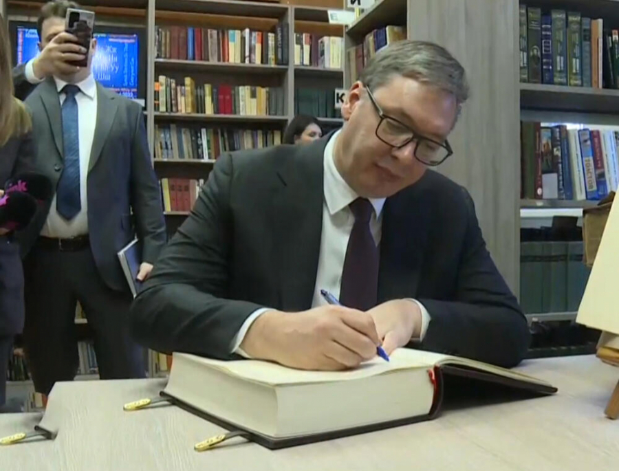 Aleksandar Vučić u Ruskom domu