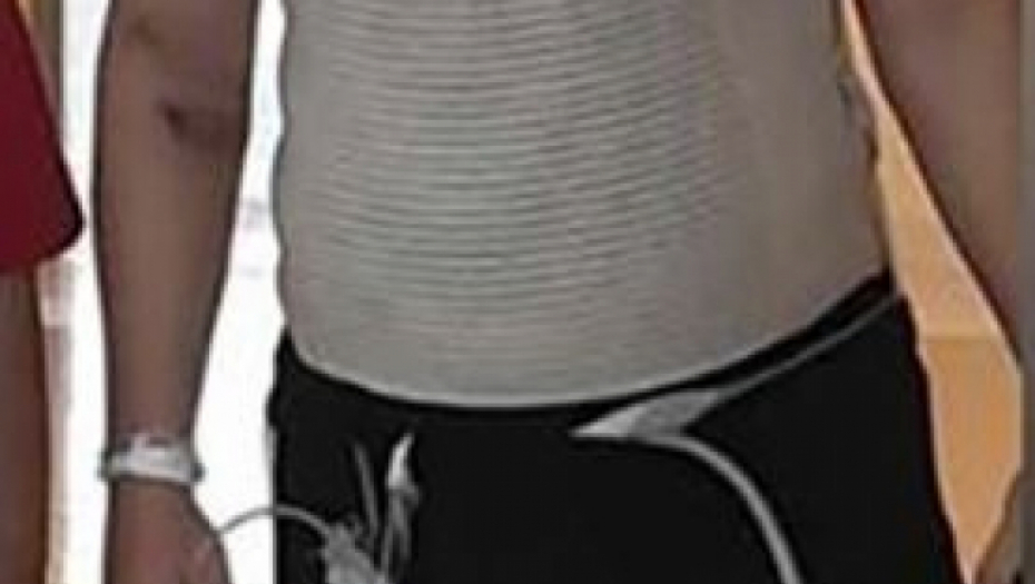 Miloš Marković sa devojkom 