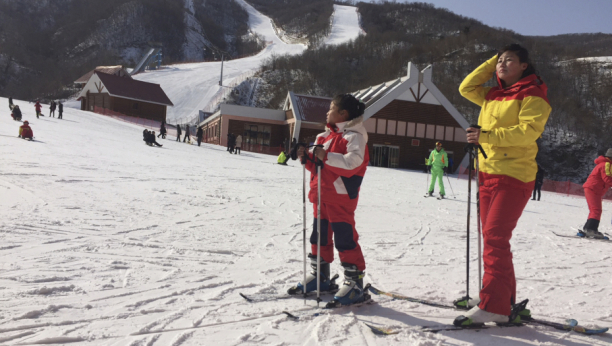 Rusi skijaju u Severnoj Koreji