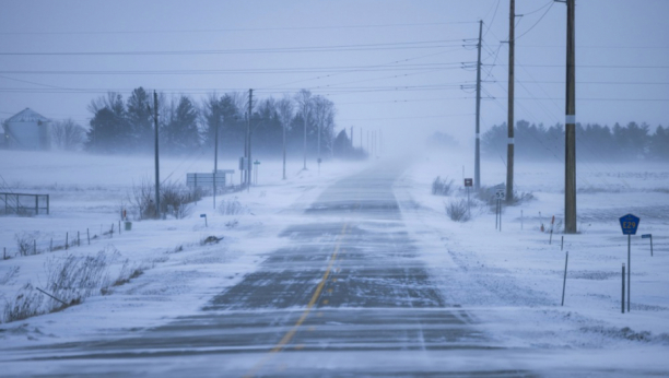 Snežna oluja u Americi