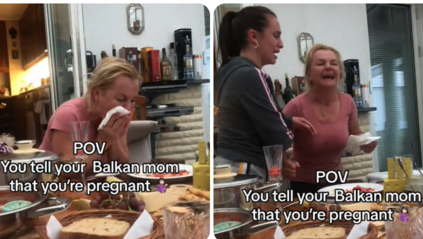 Ćerka saopštava majci da je trudna