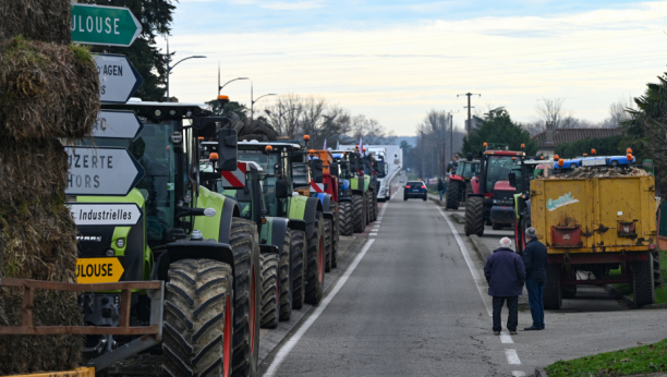 Protest poljoprivrednika u Francuskoj