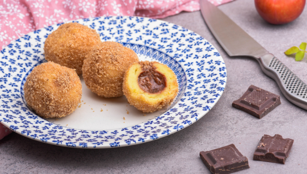 knedle sa čokoladom