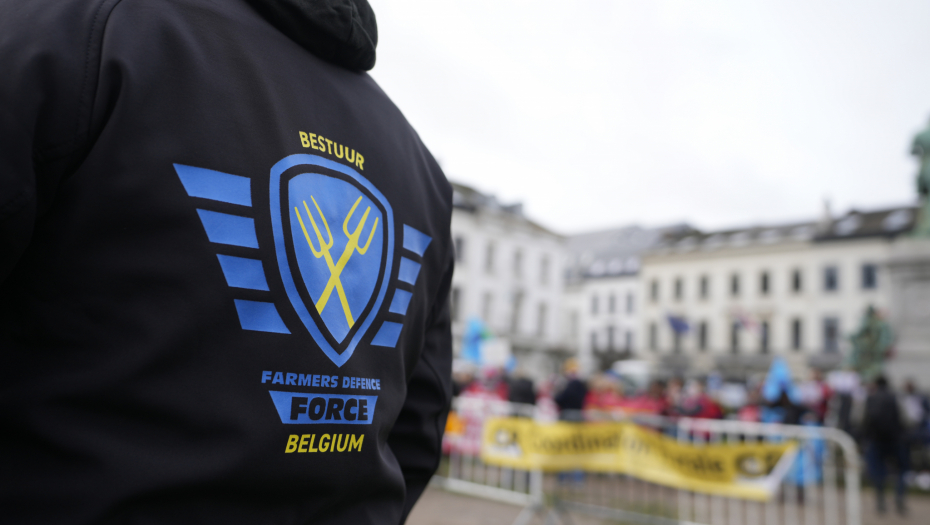Protest u Belgiji