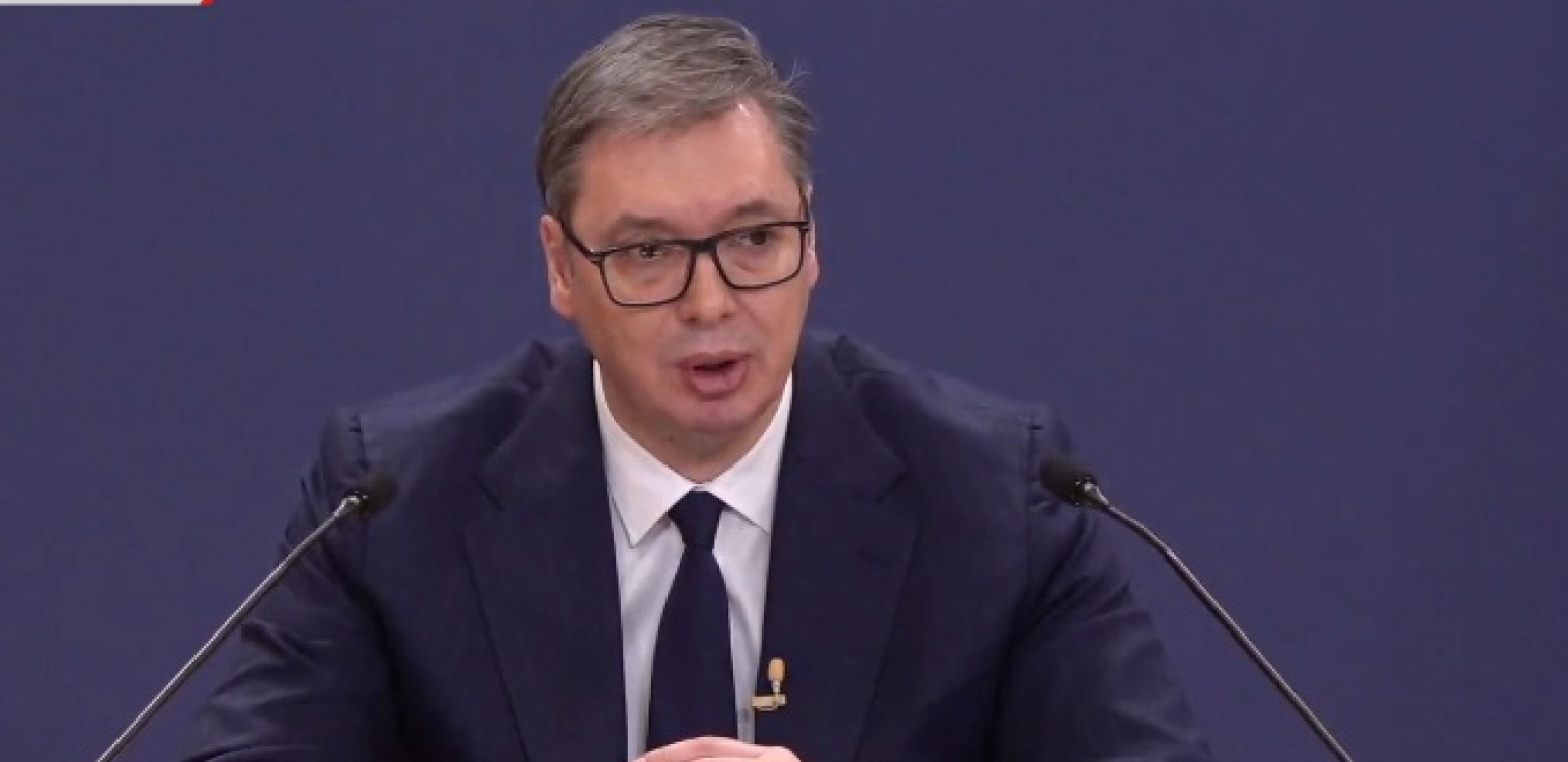 Obraćanje javnosti predsednika Srbije Aleksandra Vučića