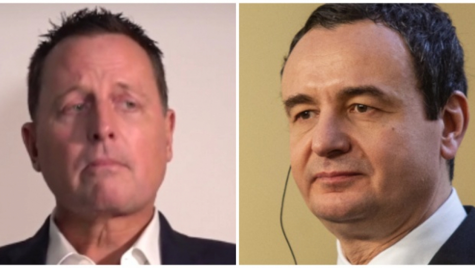 aljbin kurti i ričard grenel