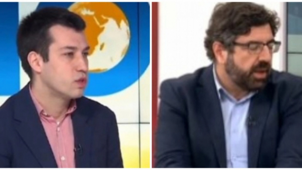 Dobrica Veselinović i Radomir Lazović