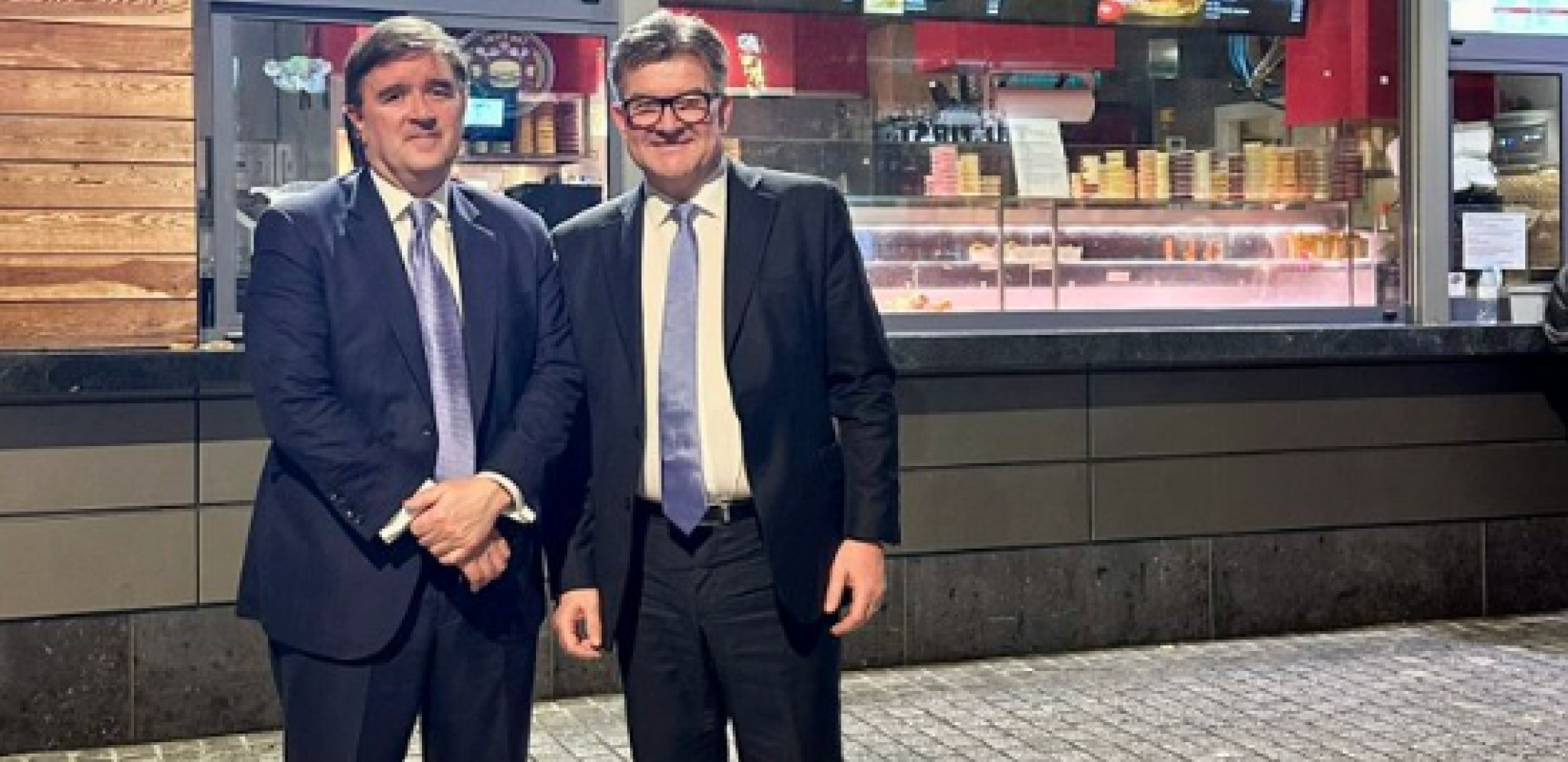 Miroslav Lajčak i Džejms o Brajen