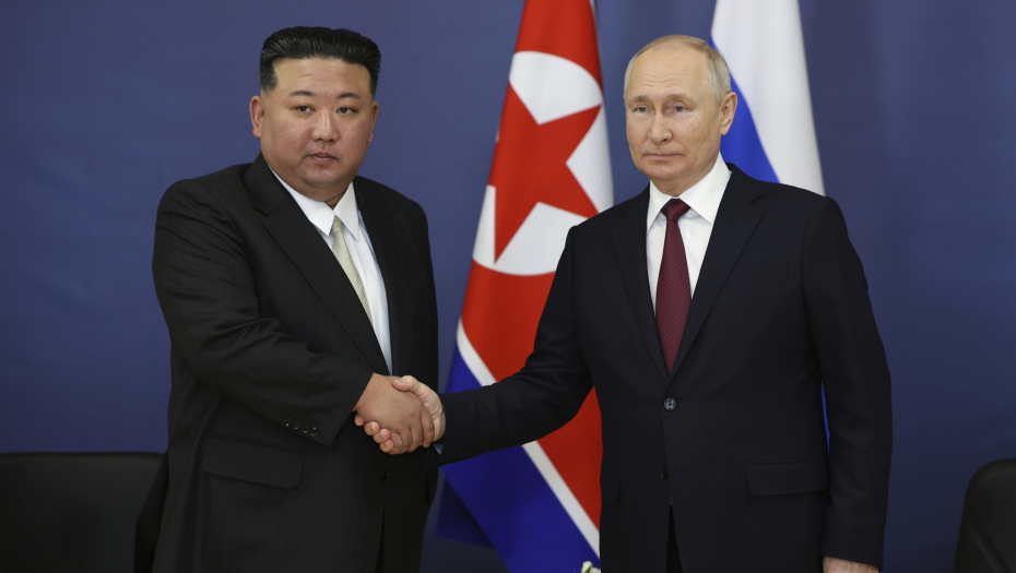 Kim Džong Un i Vladimir Putin