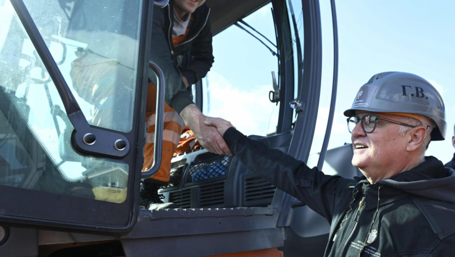 Izgradnja brze saobraćajnice Vožd