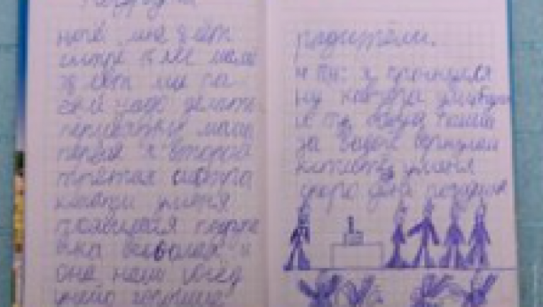 pismo ukrajinskog dečaka