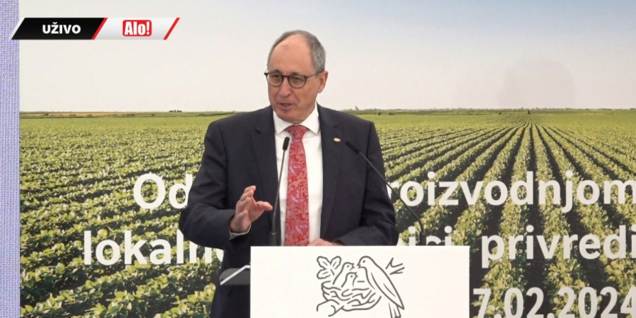 Predsednik Aleksandar Vučić prisustvuje svečanom otvaranju nove fabrike kompanije Nestle u Beogradu