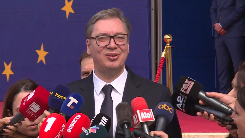 Obraćanje predsednika Vučić nakon završenog samita u Tirani
