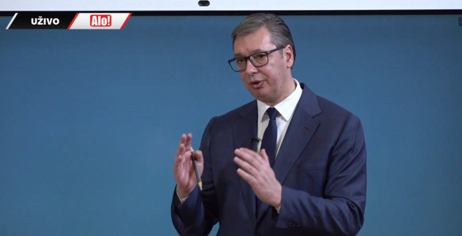 Obraćanje naciji predsednika Srbije Aleksandra Vučića