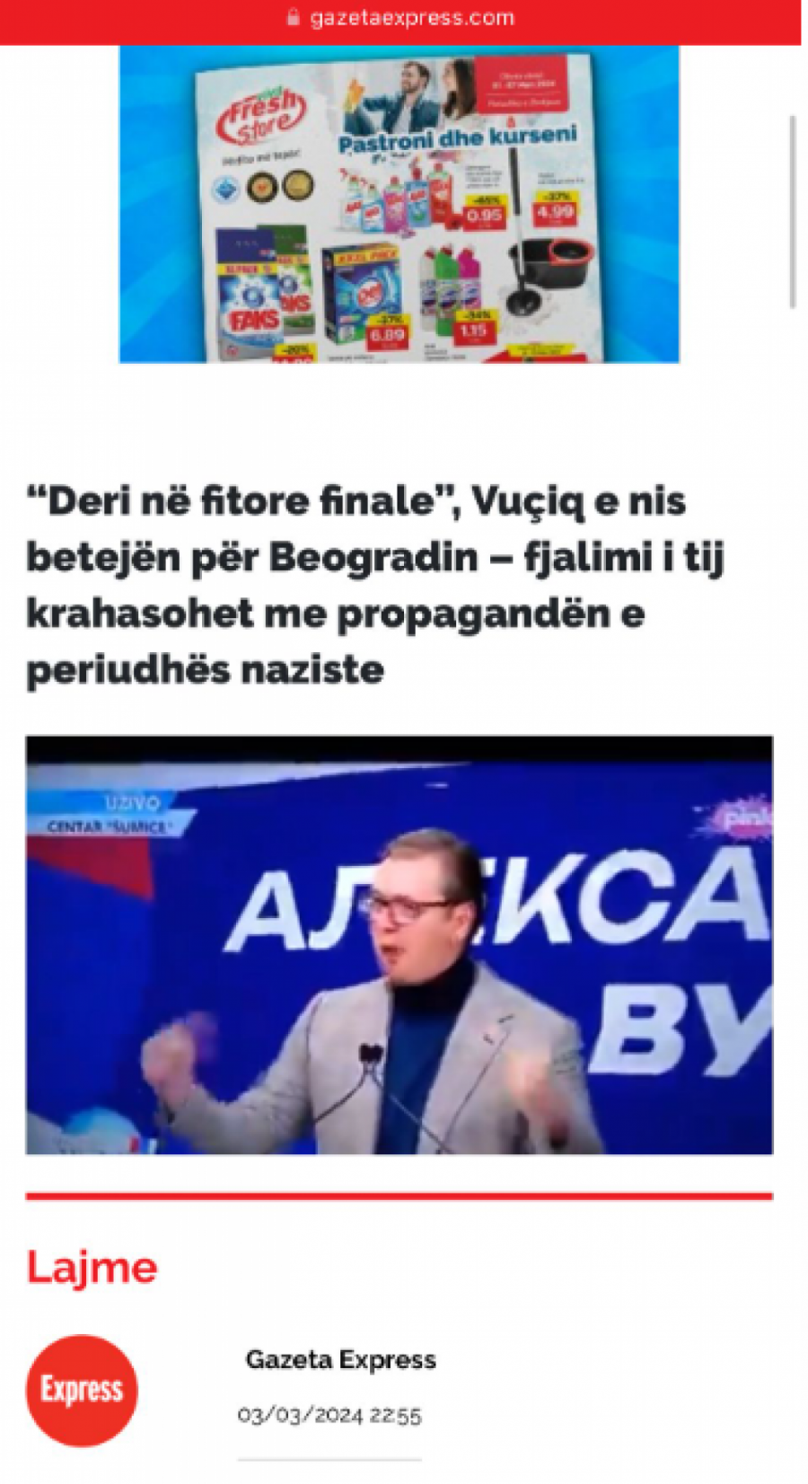 vučić kurtijevi mediji