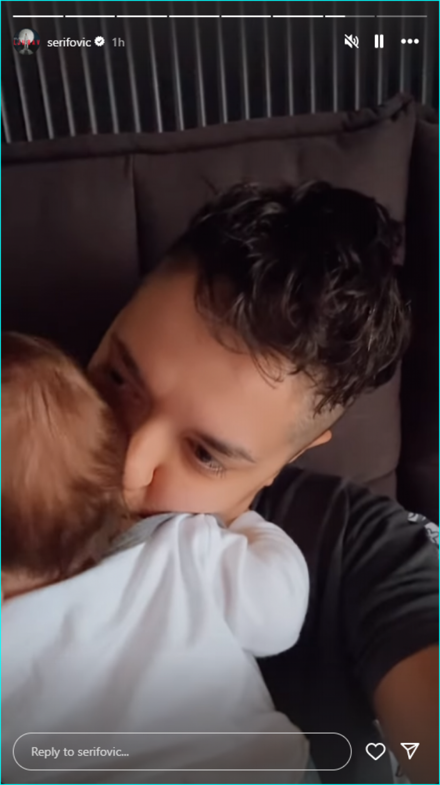 Marija Šerifović sa sinom