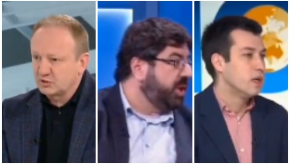 Dragan Đilas, Radomir Lazović, Dobrica Veselinović