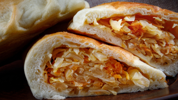 posna pita sa kupusom i pirinčem