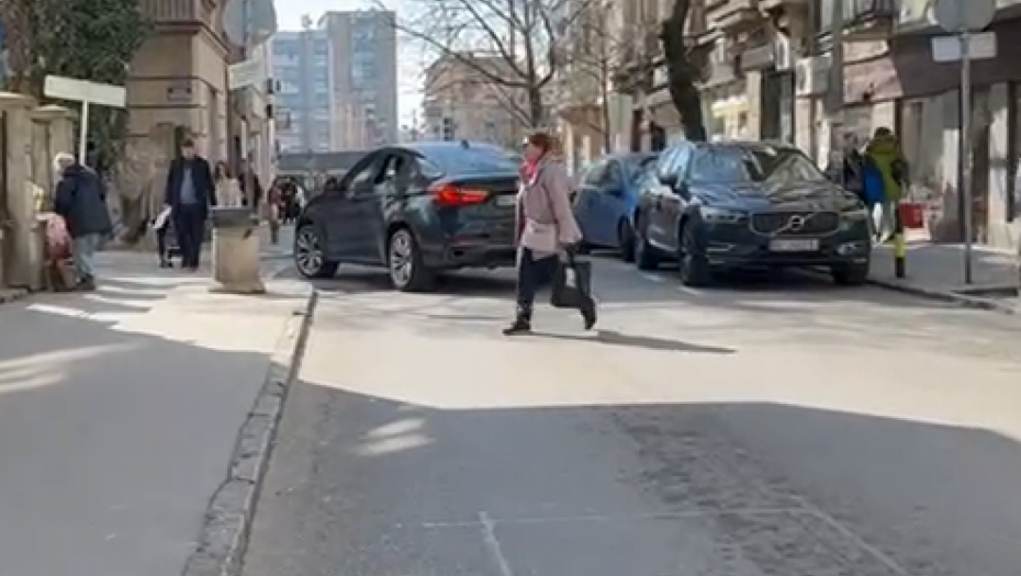 Bahata vožnja u centru BG