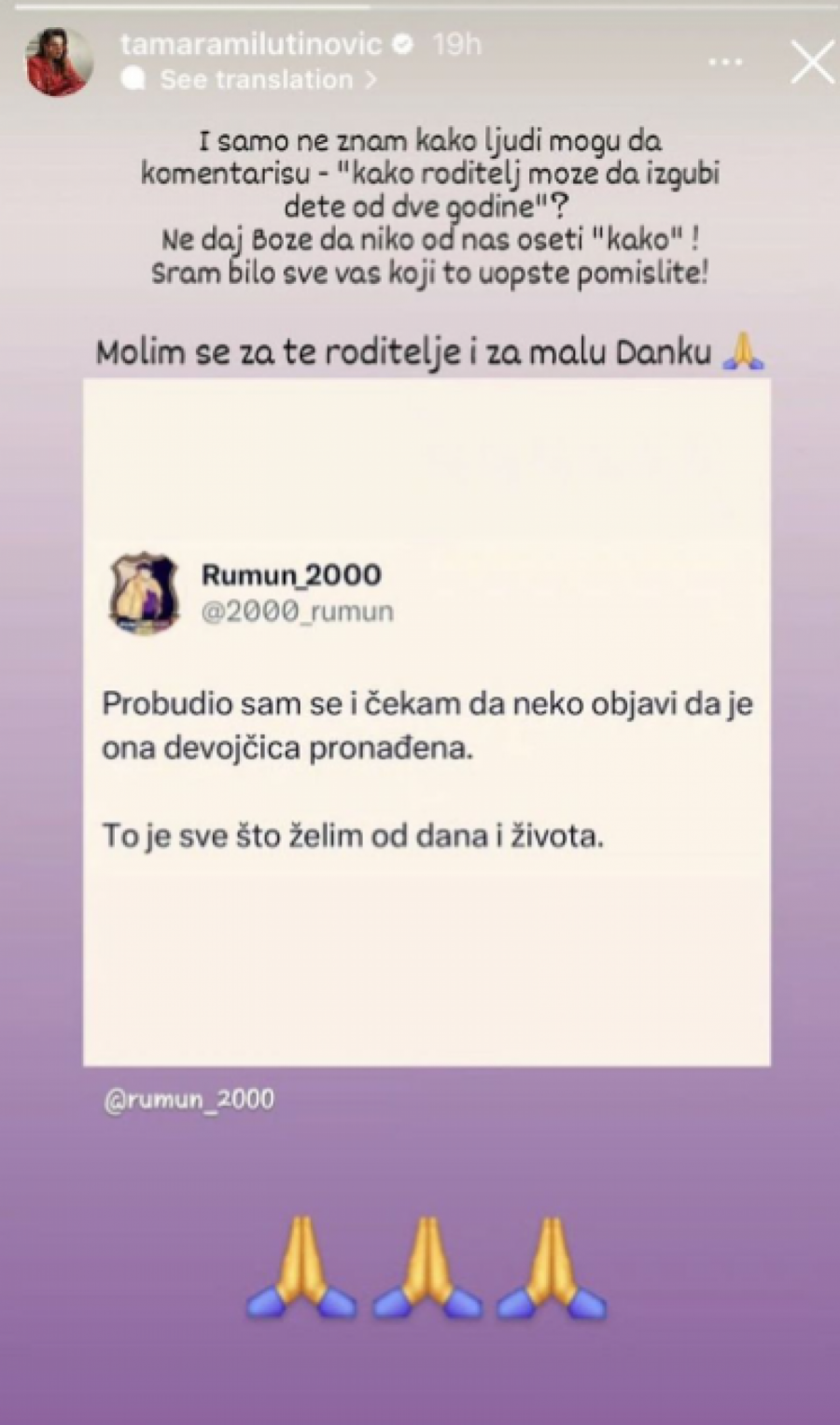 Tamara o Danki