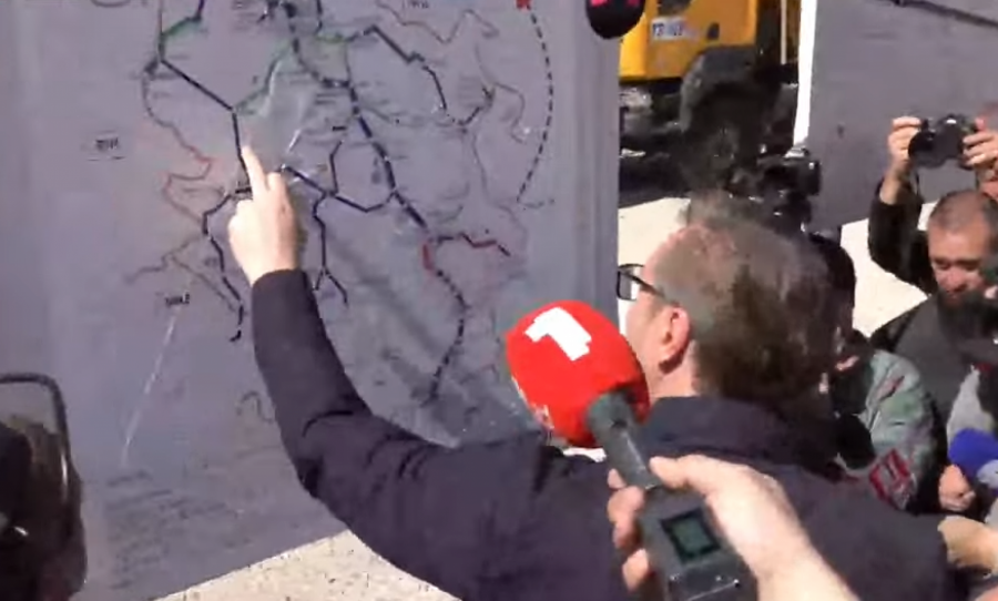 vučić mape