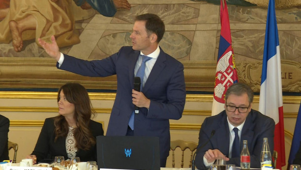 Srpska delegacija u "Krugu savezničke unije", sastanak Vučića i Lekornua